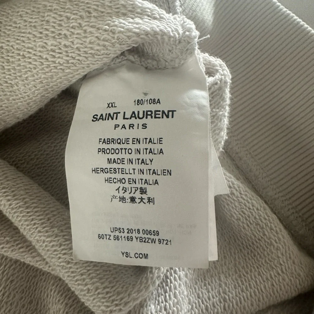 Saint Laurent Off-White Hoodie - Picture 4 of 8